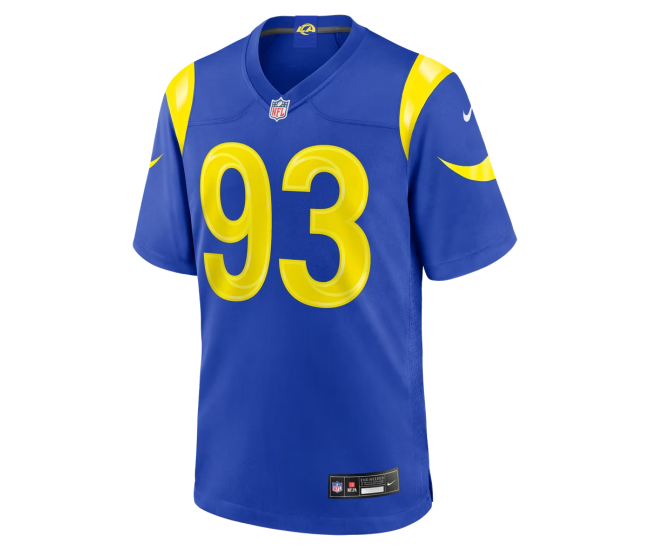 Bill Norton Los Angeles Rams Nike Team Game Jersey Royal