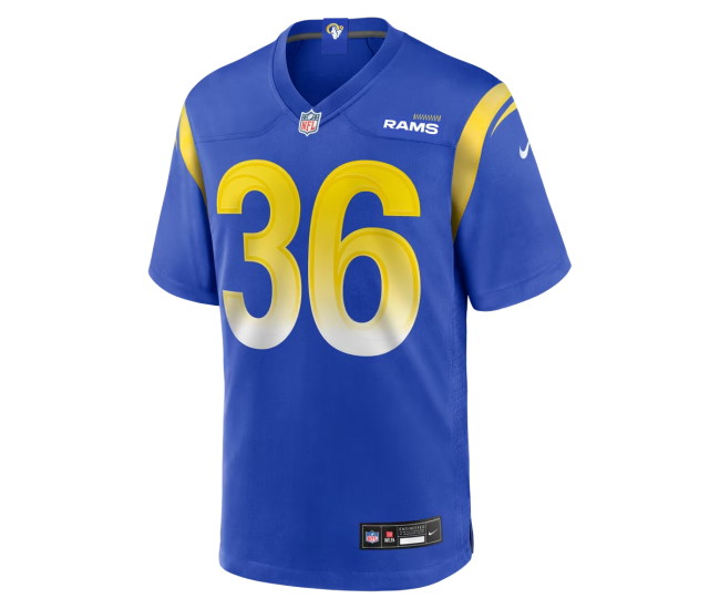 Charles Woods Los Angeles Rams Nike Game Jersey Royal