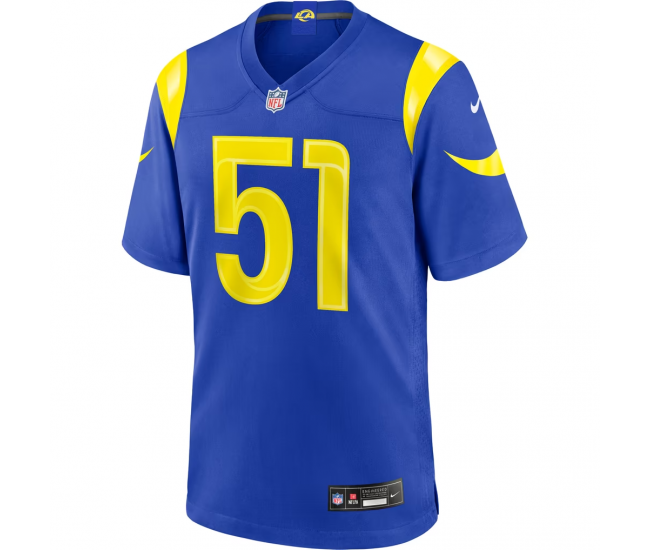 Eddie Walls III Los Angeles Rams Nike Game Jersey Royal