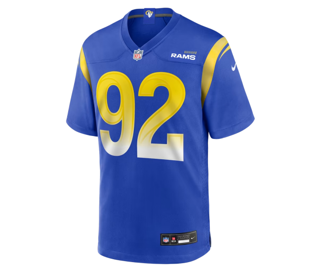Harrison Mevis Los Angeles Rams Nike Team Game Jersey Royal