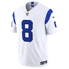 Jared Verse Los Angeles Rams Nike Alternate Fearsome White Vapor F.U.S.E. Stitched Limited Jersey White