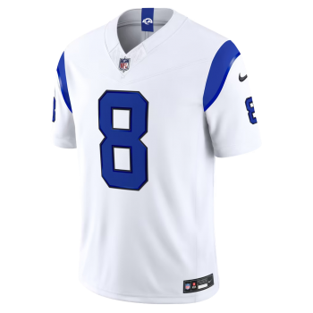 Jared Verse Los Angeles Rams Nike Alternate Fearsome White Vapor F.U.S.E. Stitched Limited Jersey White