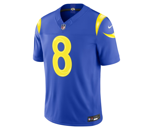 Jared Verse Los Angeles Rams Nike Team Vapor F.U.S.E. Stitched Limited Jersey Royal
