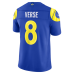 Jared Verse Los Angeles Rams Nike Team Vapor F.U.S.E. Stitched Limited Jersey Royal