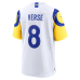 Jared Verse Los Angeles Rams Nike White Game Player Jersey White
