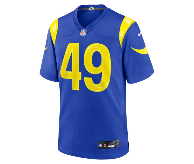 Joe Cardona Los Angeles Rams Nike Team Game Jersey Royal