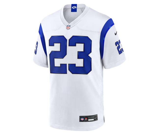 Kyren Williams Los Angeles Rams Nike Fearsome White Game Jersey