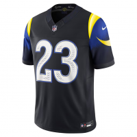 Kyren Williams Los Angeles Rams Nike Rivalries Collection Stitched Limited Jersey Dark Blue