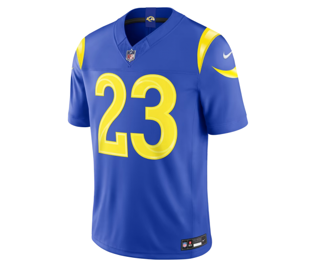 Kyren Williams Los Angeles Rams Nike Team Vapor F.U.S.E. Stitched Limited Jersey Royal