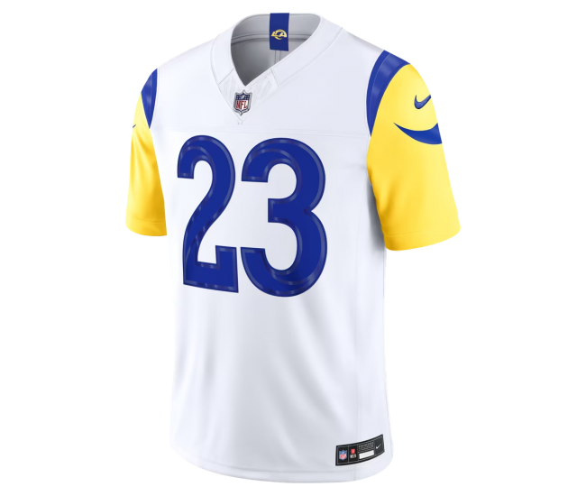 Kyren Williams Los Angeles Rams Nike Vapor F.U.S.E. Stitched Limited Jersey White