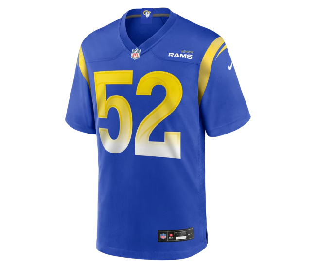 Larrell Murchison Los Angeles Rams Nike Team Game Jersey Royal
