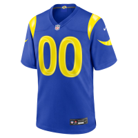 Los Angeles Rams Nike Custom Game Jersey Royal