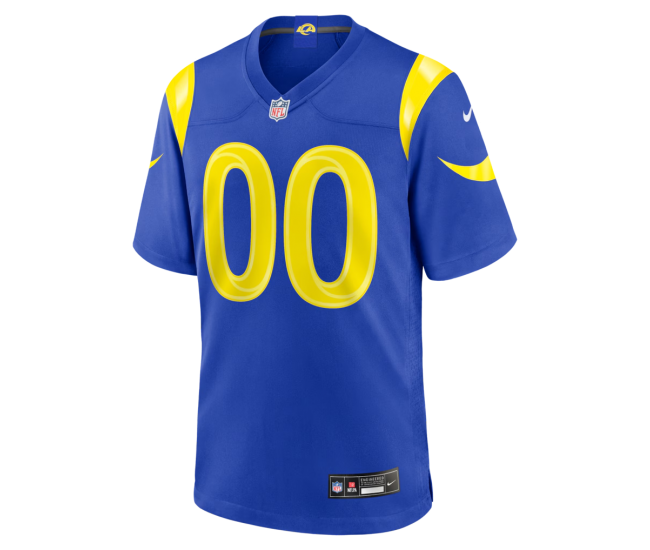 Los Angeles Rams Nike Custom Game Jersey Royal