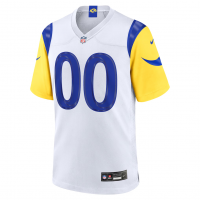 Los Angeles Rams Nike Custom Game Jersey White