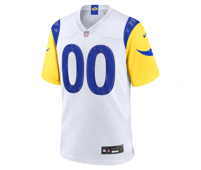 Los Angeles Rams Nike Custom Game Jersey White