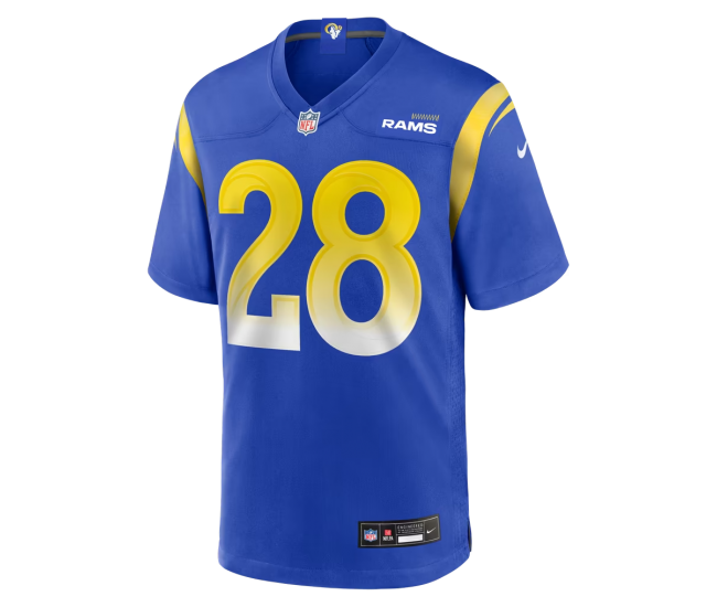 Marshall Faulk Los Angeles Rams Nike Game Retired Player Jersey Royal