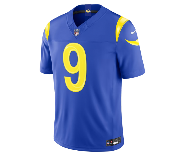 Matthew Stafford Los Angeles Rams Nike Team Vapor F.U.S.E. Stitched Limited Jersey Royal