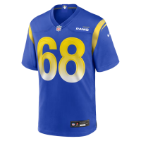Mike McAllister Los Angeles Rams Nike Home Game Jersey Royal