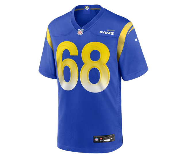 Mike McAllister Los Angeles Rams Nike Home Game Jersey Royal