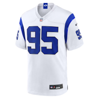 Myles Garrett Los Angeles Rams Nike Fearsome White Game Jersey