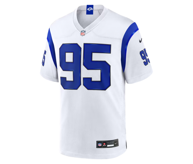 Myles Garrett Los Angeles Rams Nike Fearsome White Game Jersey