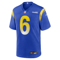Nick Hampton Los Angeles Rams Nike Team Game Jersey Royal