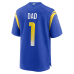 Number 1 Dad Los Angeles Rams Nike Game Jersey Royal