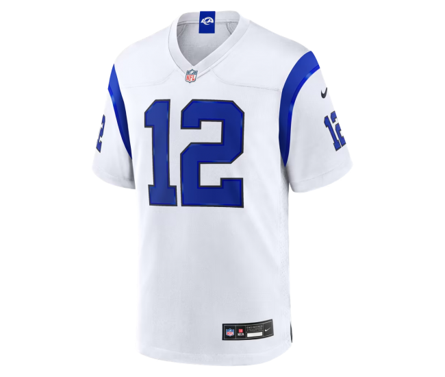 Puka Nacua Los Angeles Rams Nike Fearsome White Game Jersey