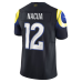 Puka Nacua Los Angeles Rams Nike Rivalries Collection Stitched Limited Jersey Dark Blue
