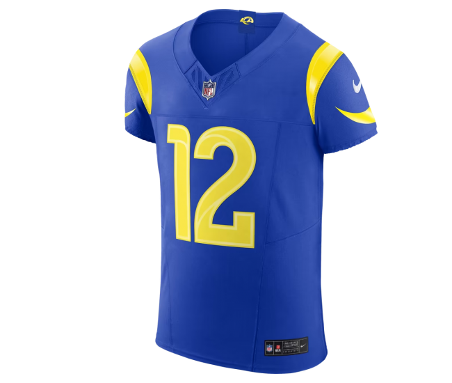Puka Nacua Los Angeles Rams Nike Team Vapor F.U.S.E. Elite Jersey Royal