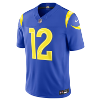 Puka Nacua Los Angeles Rams Nike Team Vapor F.U.S.E. Stitched Limited Jersey Royal