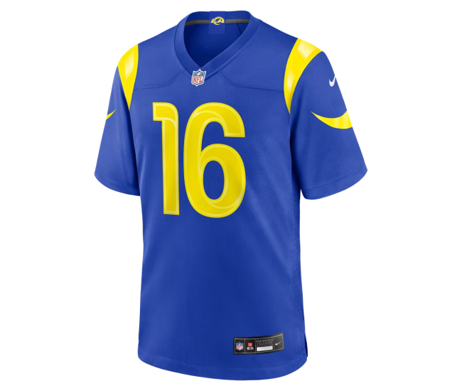 Tru Edwards Los Angeles Rams Nike Team Game Jersey Royal