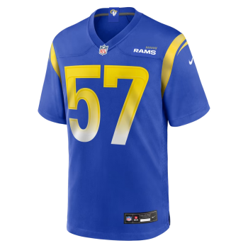 Ty Hamilton Los Angeles Rams Nike Team Game Jersey Royal