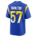 Ty Hamilton Los Angeles Rams Nike Team Game Jersey Royal