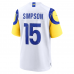 Ty Simpson Los Angeles Rams Nike Game Jersey White