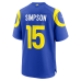 Ty Simpson Los Angeles Rams Nike Team Game Jersey Royal