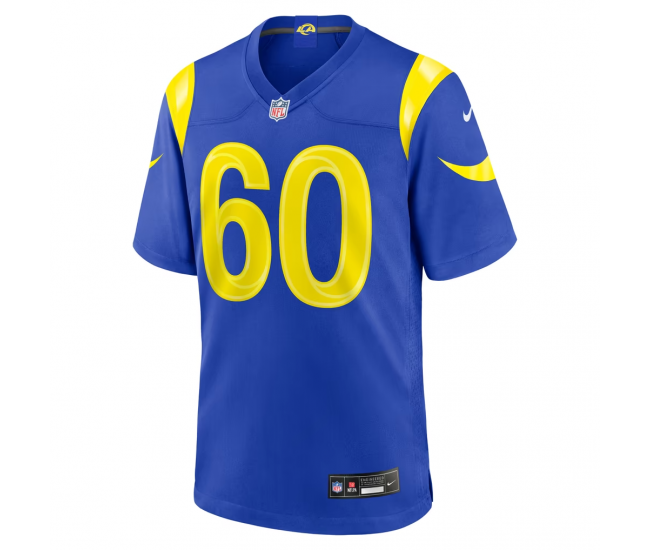 Wyatt Bowles Los Angeles Rams Nike Team Game Jersey Royal