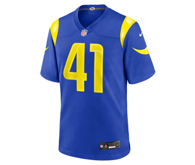 Zech McPhearson Los Angeles Rams Nike Team Game Jersey Royal