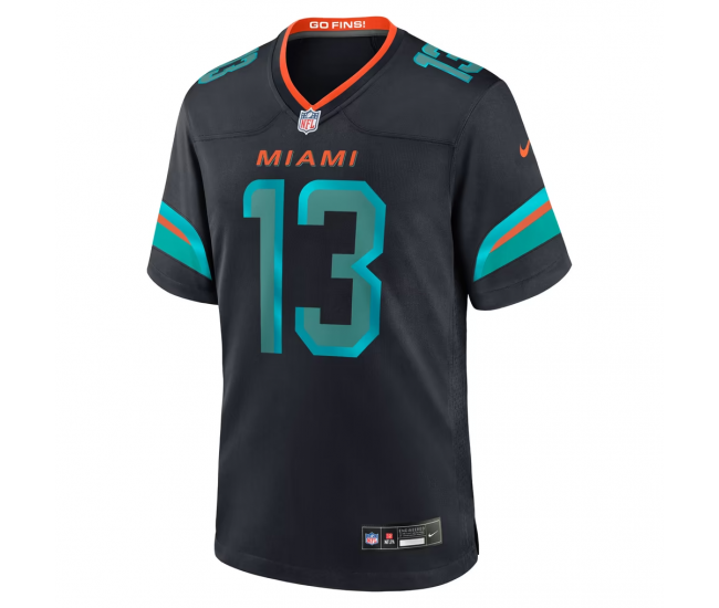 Dan Marino Miami Dolphins Nike Rivalries Collection Retired Player Game Jersey Navy
