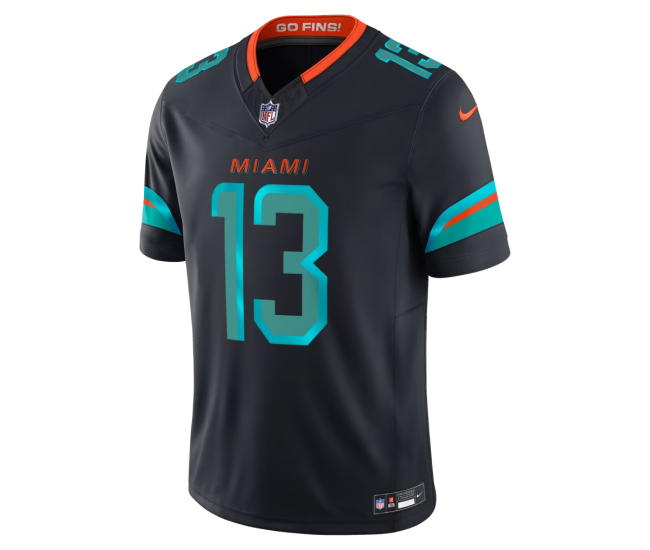 Dan Marino Miami Dolphins Nike Rivalries Collection Stitched Limited Jersey Navy