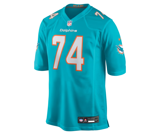Kadyn Proctor Miami Dolphins Nike Team Game Jersey Aqua