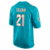 Kevin Coleman Miami Dolphins Nike Team Game Jersey Aqua