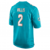 Malik Willis Miami Dolphins Nike Game Jersey Aqua
