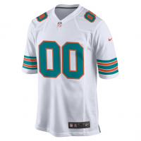 Miami Dolphins Nike Alternate Custom Game Jersey White