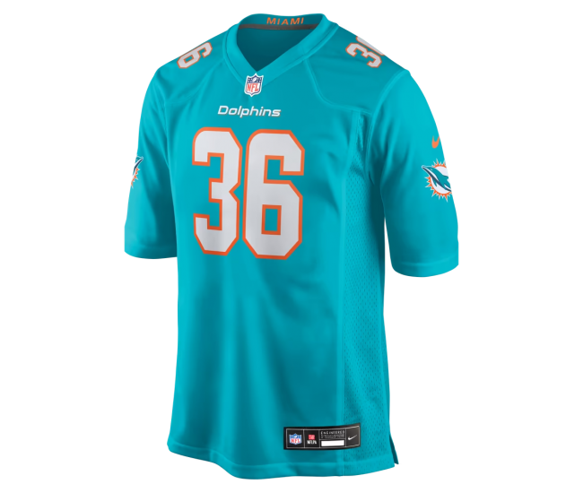 Storm Duck Miami Dolphins Nike Game Jersey Aqua