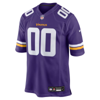 Minnesota Vikings Nike Custom Game Jersey Purple