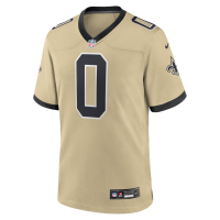 Jordyn Tyson New Orleans Saints Nike 2026 NFL Draft First Round Pick No. 8 Alternate Game Jersey Gold