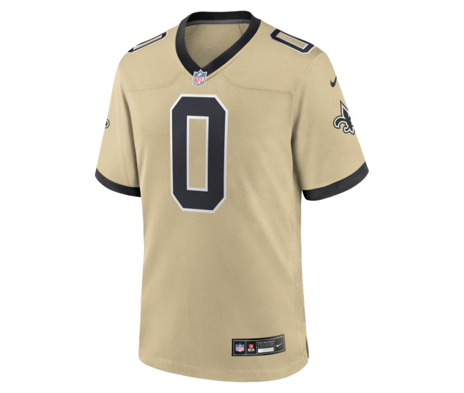 Jordyn Tyson New Orleans Saints Nike 2026 NFL Draft First Round Pick No. 8 Alternate Game Jersey Gold