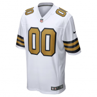 New Orleans Saints Nike Alternate Custom Game Jersey White