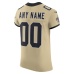 New Orleans Saints Nike Alternate Vapor F.U.S.E. Elite Custom Jersey Gold